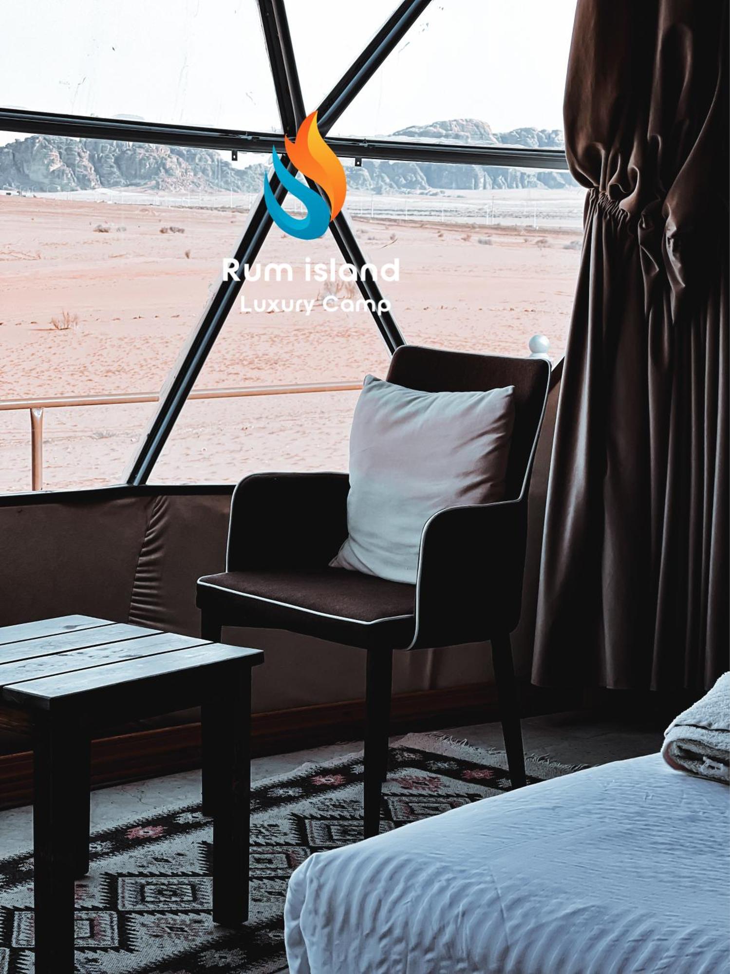 Rum Island Luxury Camp & Bubbles Hotel Wadi Rum Luaran gambar