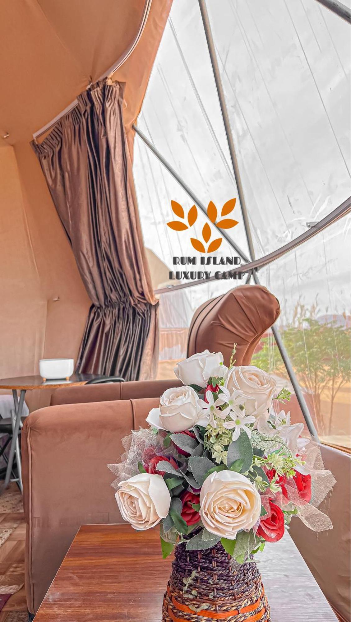 Rum Island Luxury Camp & Bubbles Hotel Wadi Rum Luaran gambar