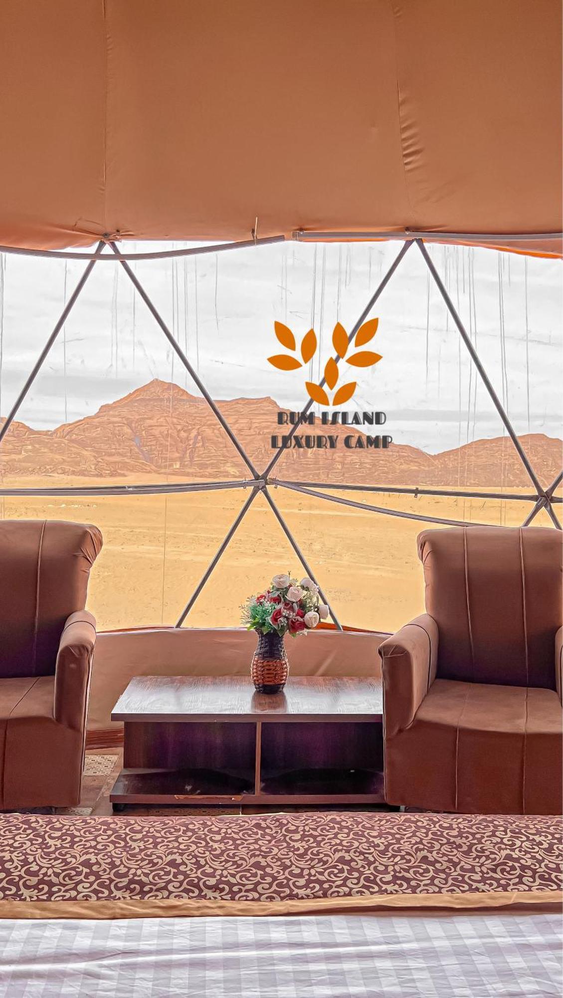 Rum Island Luxury Camp & Bubbles Hotel Wadi Rum Luaran gambar