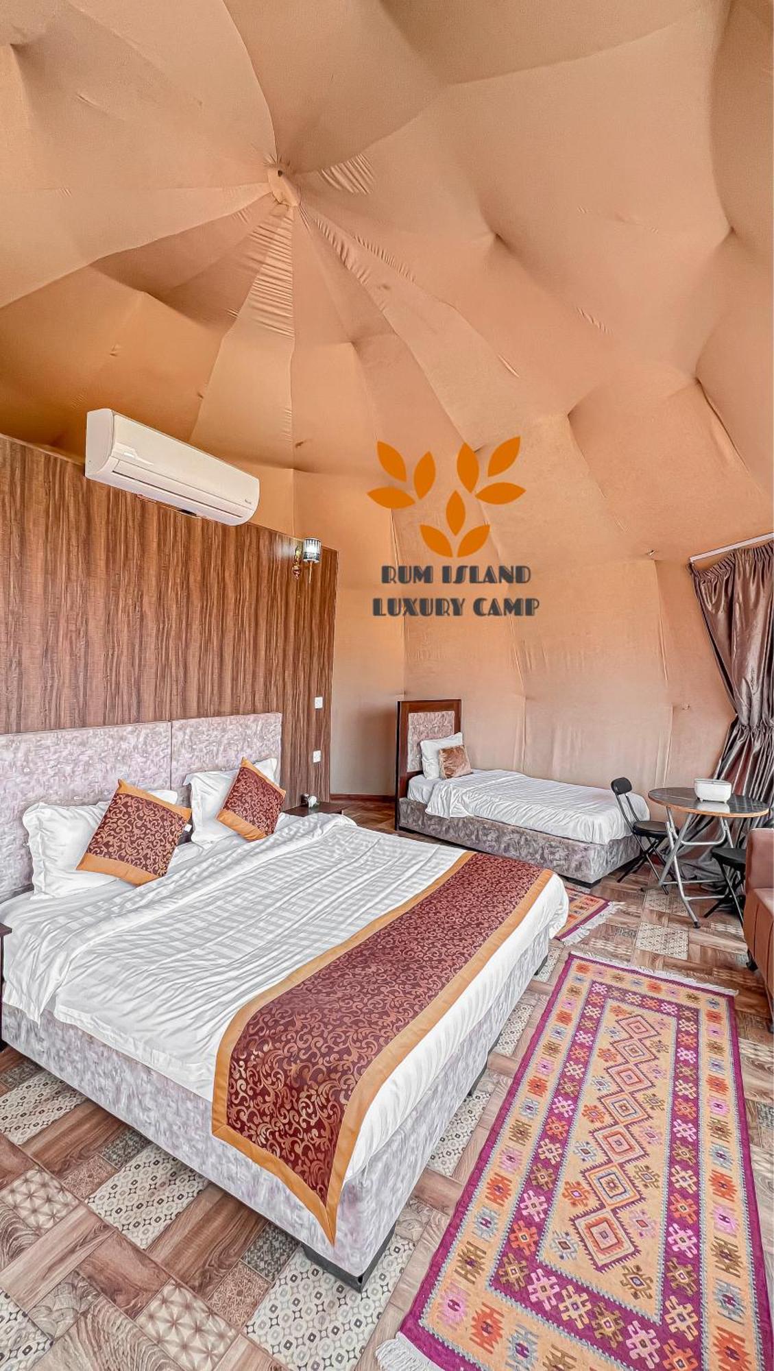 Rum Island Luxury Camp & Bubbles Hotel Wadi Rum Luaran gambar