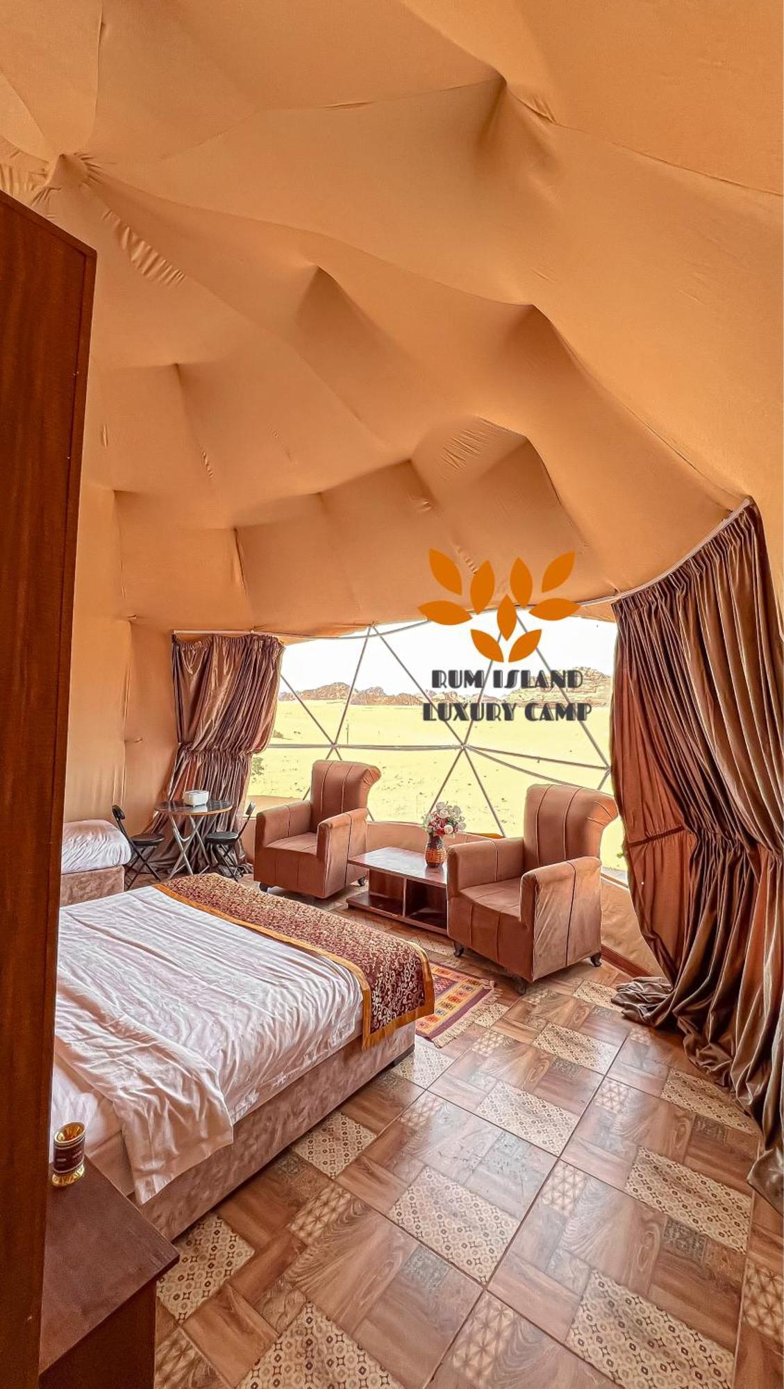 Rum Island Luxury Camp & Bubbles Hotel Wadi Rum Luaran gambar