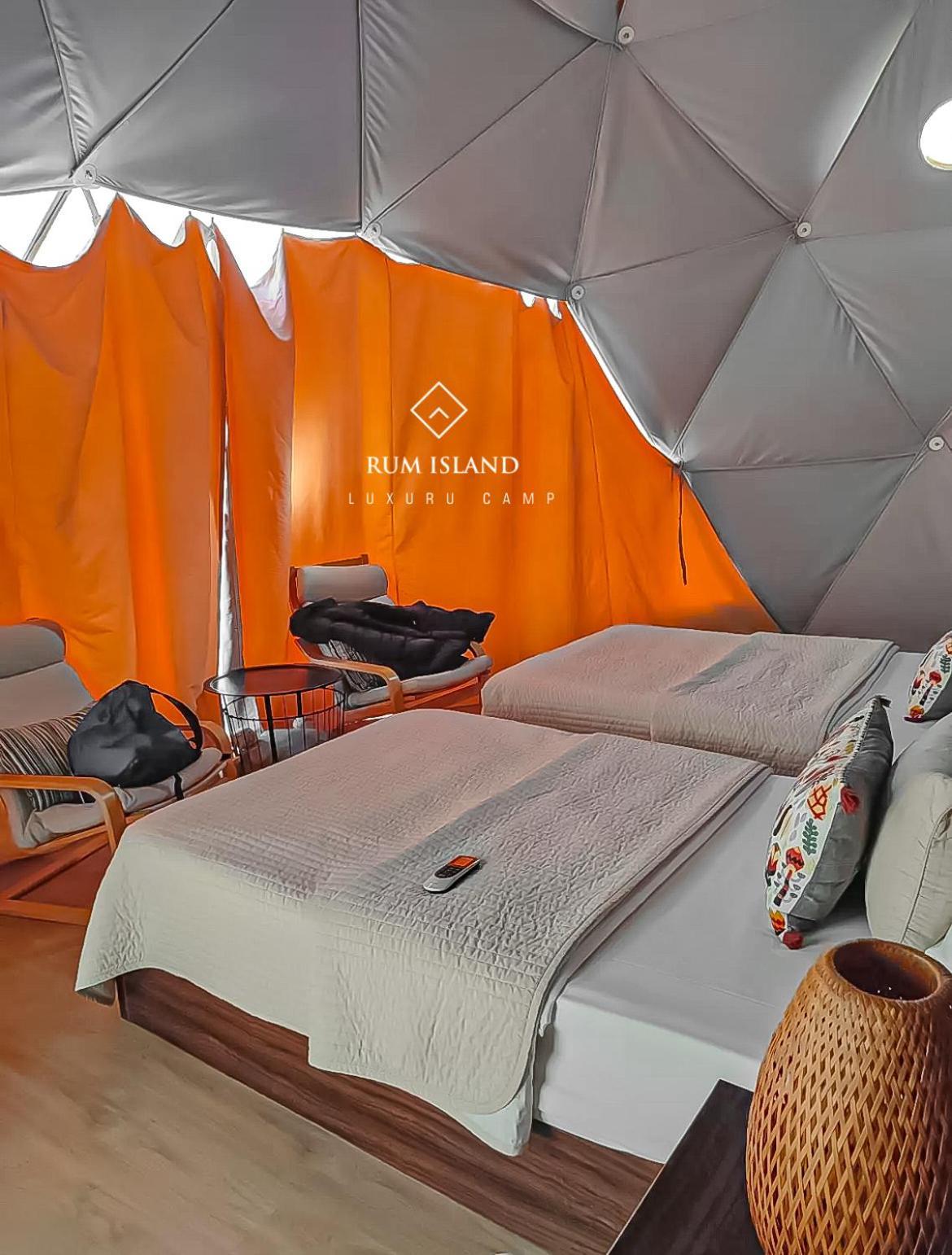 Rum Island Luxury Camp & Bubbles Hotel Wadi Rum Luaran gambar